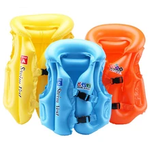 Детский летний спасательный круг для плавания, спасательный круг из ПВХ, надувной жилет для плавания, детская одежда для плавания, безопасный плавательный инструмент для малышей