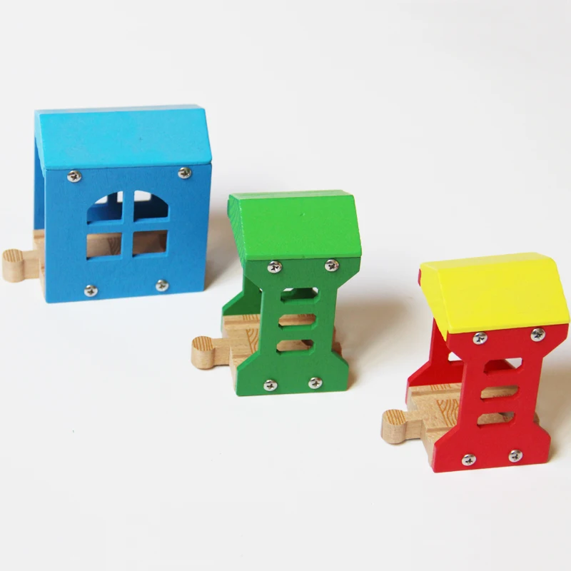 

Beech wooden compatible TUNNEL rail Railway Pack for Brio Wooden Train Educational Boy/ Kids Toy Christmas Gift