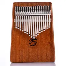 17 Key Kalimba African Solid Mahogany Thumb Piano Mbira Finger Percussion Eagle Keyboard Instrument with Tuning Tools Stickers : image 17 Key Kalimba African Solid Mahogany Thumb Piano Mbira Finger Percussion Eagle Keyboard Instrument with Tuning Tools Stickers