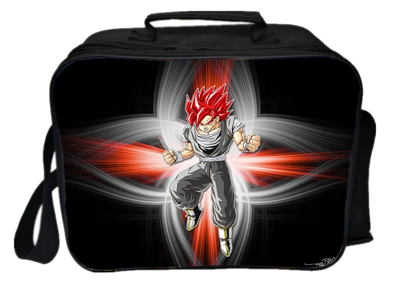 Dragon Ball сумка для обеда для детей, мужчин, женщин, мальчиков и девочек Ланч-бокс Goku красивая детская Студенческая сумка для пикника