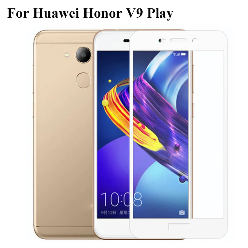 9H полная защита для экрана Huawei Honor V9 Play полное покрытие защитная пленка
