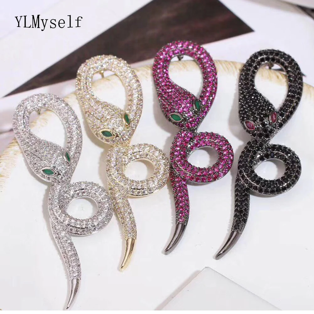 

Very Big Snake Dangling Earrings for Party White/Gold/Red/Black Multi 4 colors Jewelry Jewellery Luxury Hyperbole Animal Earring