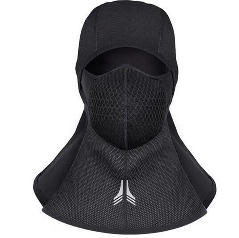 

Motorcycle Face Mask Winter Thermal Balaclava Moto Moto Headwear Windproof Warm Face Masks Neck Lycra Fleece Scarfs Ski Headgear