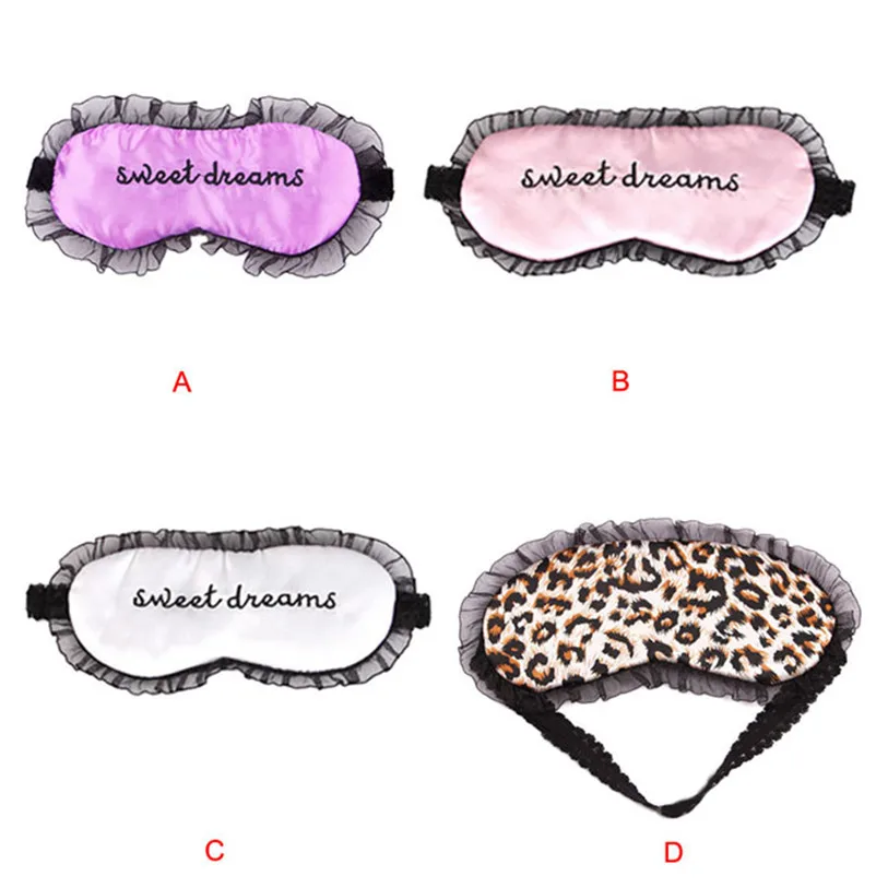 

Stylish Travel Sleep Eyeshade Eye Mask silky super-soft Blinder Slow Fatigue Comfort Patch Eyeshade 3JU27