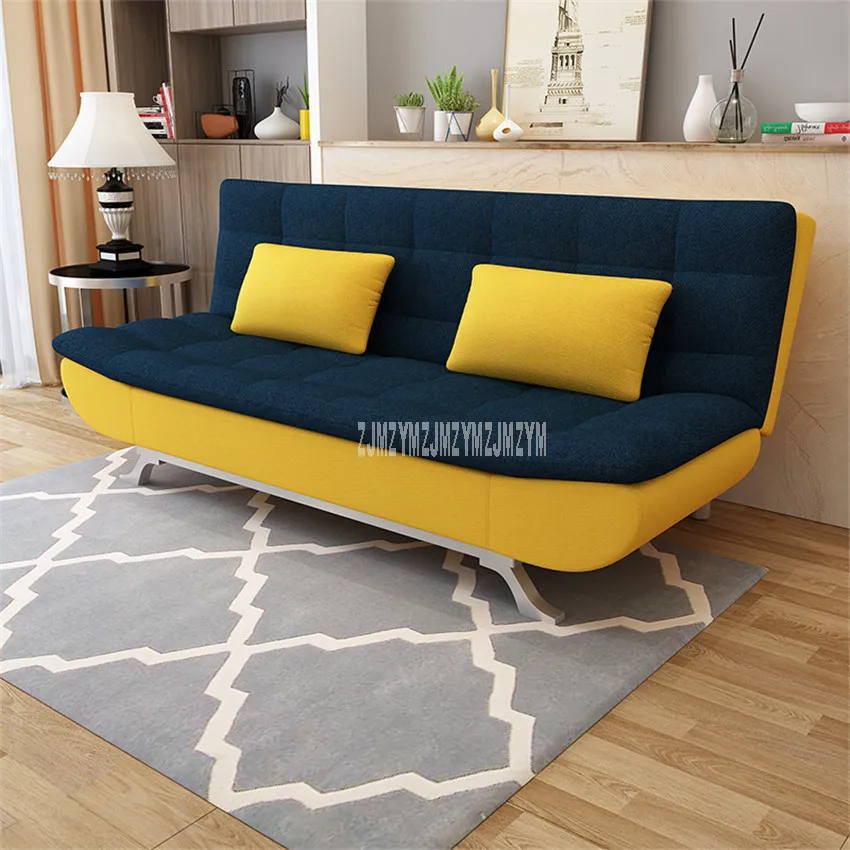 Modern Fashion Foldable Sofa Bed Home Furniture Double Person Apartment Multi-function Bedroom Lazy Sofa Washable 190*85*90cm Modern Fashion Foldable Sofa Bed Home Furniture Double Person Apartment Multi-function Bedroom Lazy Sofa Washable 190*85*90cm