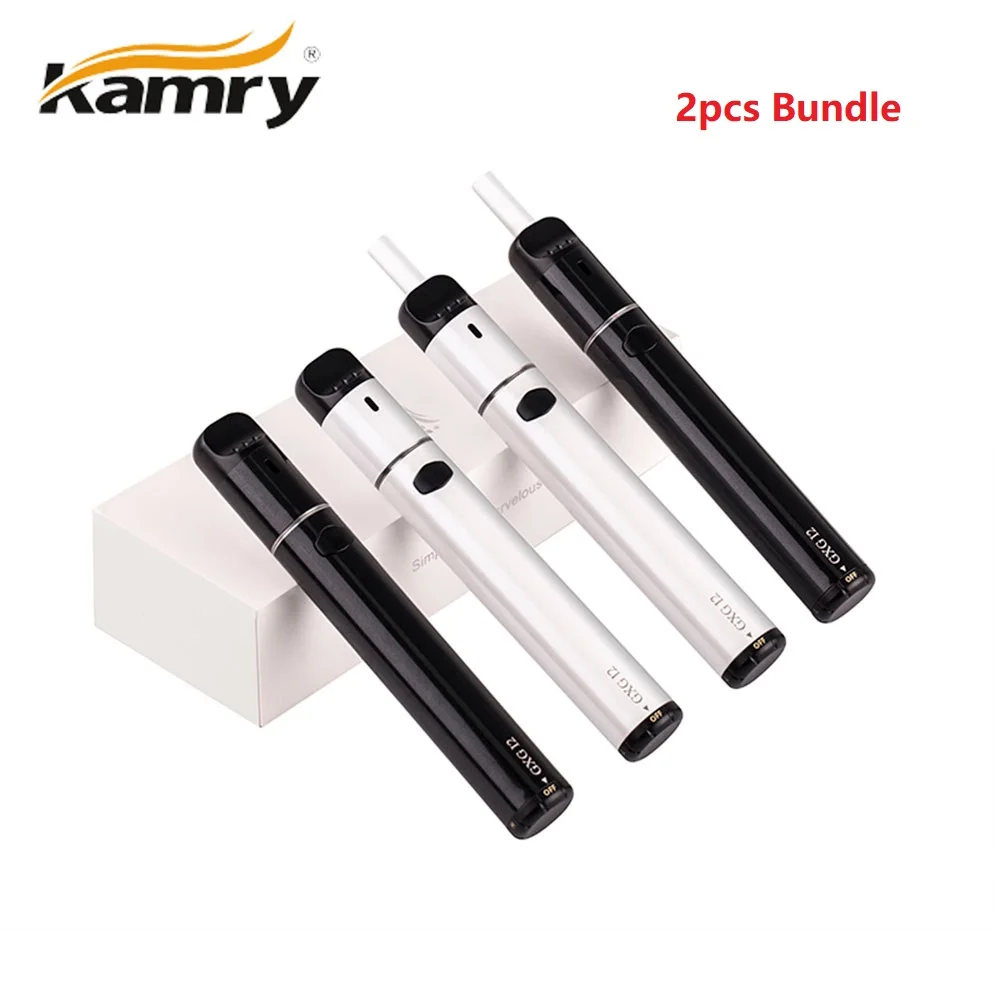 

Original 2pcs Kamry GXG I2 Heating Stick Kit Set 1900mAh Dry Herb Heating Device Safe TC E-cigarette compatible with IQOS Stick