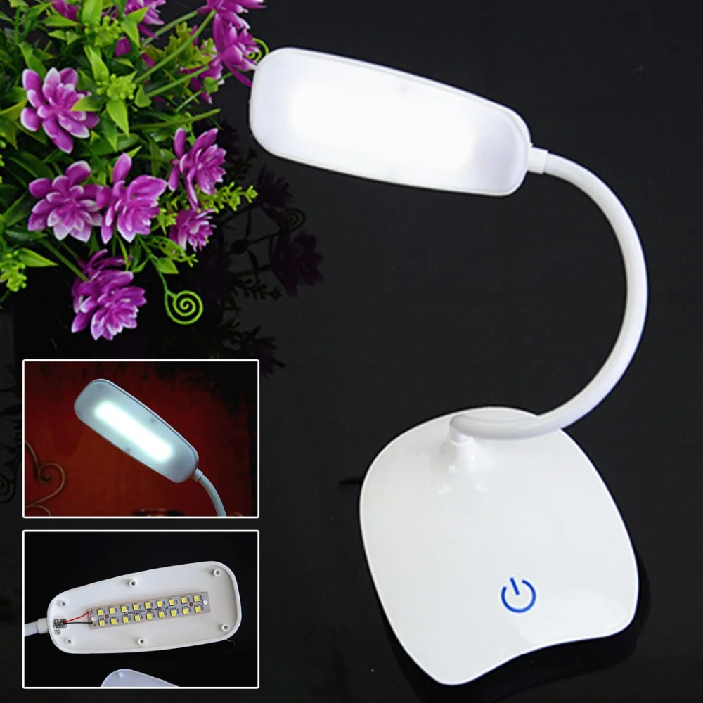 usb-LED- Desks Table Lamp -Adjustable -intensity -Reading- Light- Touch Switch- Desk Lamps