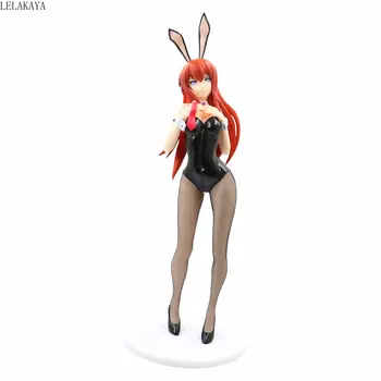 

1/4 Scale Cartoon Sexy Steins Gate Makise Kurisu Black Bunny Ver Model PVC Collectible Decoration Anime Action Figure Toy 41cm