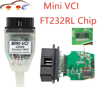 

Hot MINI VCI V13.00.022 Interface FOR TOYOTA TIS Techstream Minivci FT232RL Chip J2534 OBDII OBD2 Diagnostic Tool