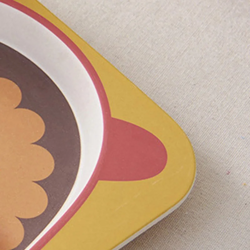 Baby Bamboo Dishes Children Tableware With Fork Spoon Kid Feeding Dinnerware Set Infant Bowls Plate Toddler Utensils T0511 Baby Bamboo Dishes Children Tableware With Fork Spoon Kid Feeding Dinnerware Set Infant Bowls Plate Toddler Utensils T0511