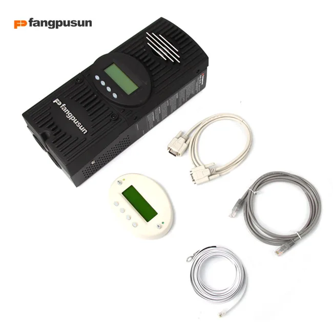 Fangpusun MPPT 60A FLEMAX Солнечный Контроллер заряда 12 в 24 36 48 60 В напряжение|Солнечные