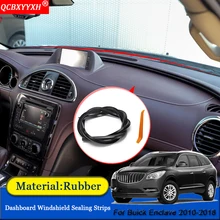 QCBXYYXH автомобиль-Стайлинг резиновые анти-Шум Звукоизолированные пыле приборной панели автомобиля Лобовое стекло щеточное для Buick Enclave 2010