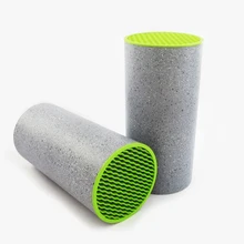 Magnetische küche messerhalter kunststoff keramik messer block mit grün gehört