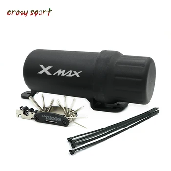 

Waterproof Tube Gloves Storage Locker Box For YAMAHA XMAX X-MAX XT660X XT 660X XT660 X Universal Off-Road With 1 tool