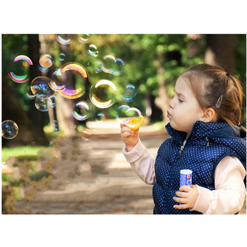 

5PCS Water Soap Bubble Liquid Bubble Refills Toys Bubbles Water Concentrate Soap Materials 10ml For Bubbling Gun Refills Toy