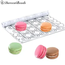 DoreenBeads для выпечки, тортов коврик для выпекания прокатки теста посуда духовка, макароны кухонные принадлежности, 1 шт