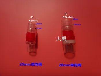 

1PCS 20mm/28mm Check valve One Way Non-Return Check Valve Ozone resistance