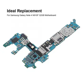 

New Replacement Mainboard PCB Circuit Module Board For Samsung Galaxy Note 4 N910F 32GB Motherboard