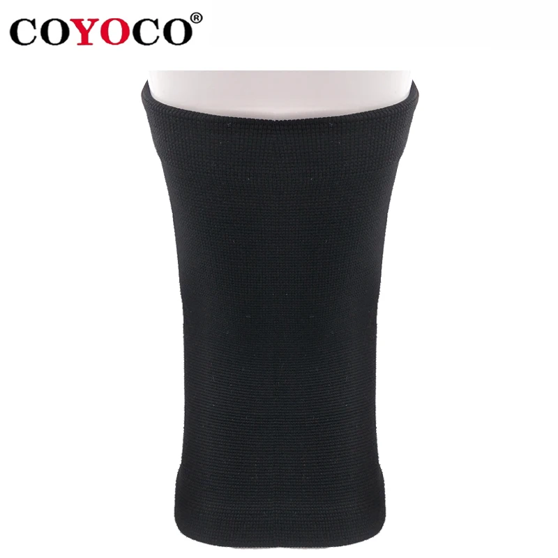 1 Pcs Sports Knee Support Protector Pad COYOCO Brand Kneepad Prevent Arthritis Injury High Elastic Knee Guard Keep Warm Black