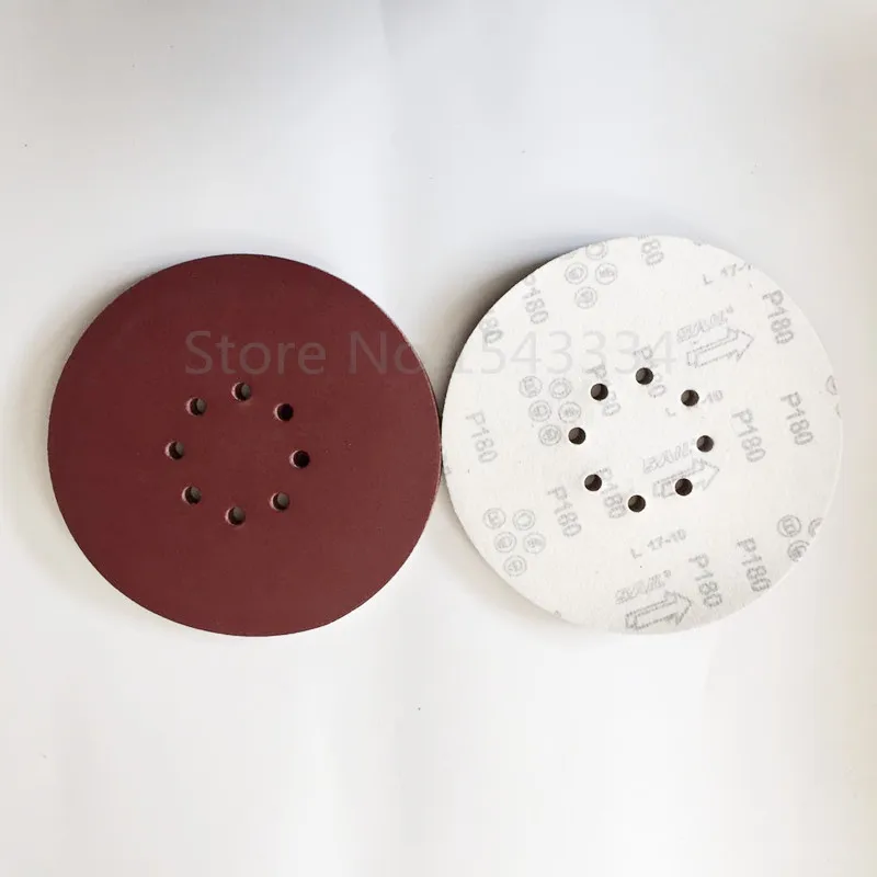 

5 pcs 9" 225MM 8 holes Sanding Paper Discs Sheet Hook & Loop Sand Paper Sandpaper