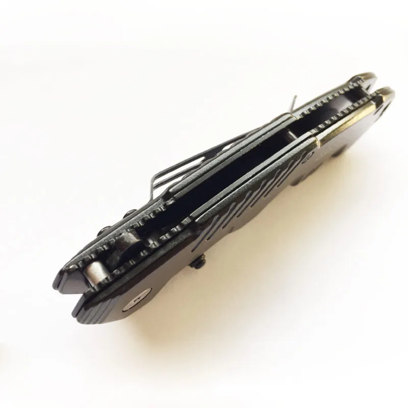 56-58HRC 7Cr17MoV лезвие алюминиевая ручка складной нож открытый кемпинг инструменты