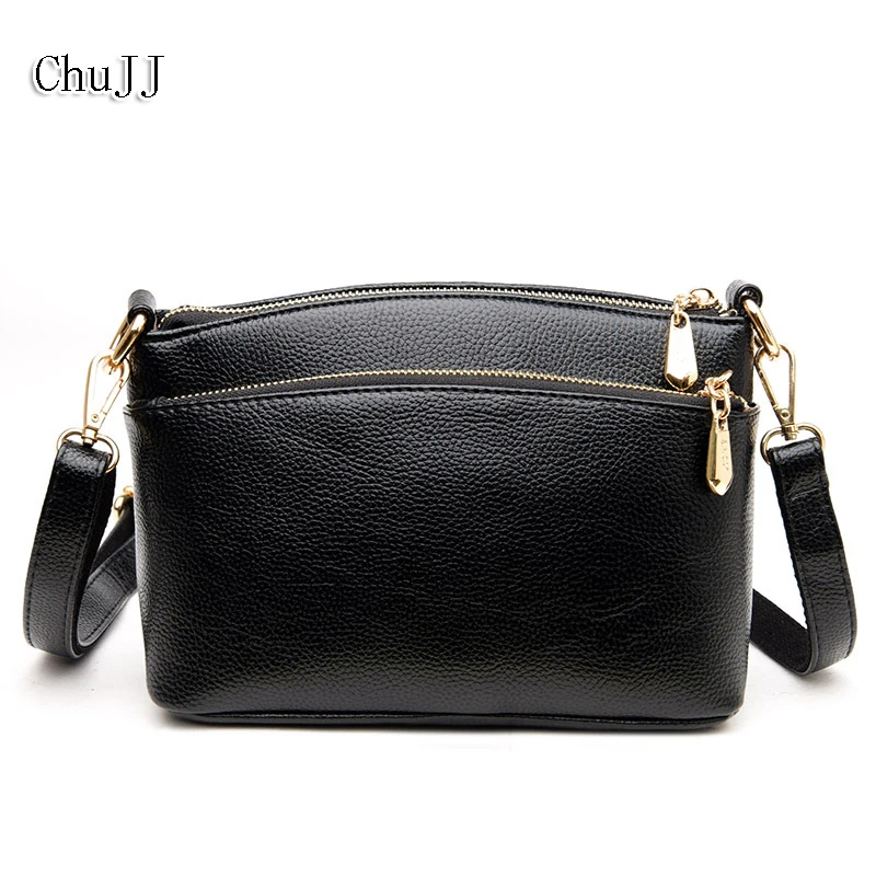 

Chu JJ Women's Genuine Leather Handbags Fashion Shell Shoulder CrossBody Bags Ladies Women Bags Bolsas Feminina