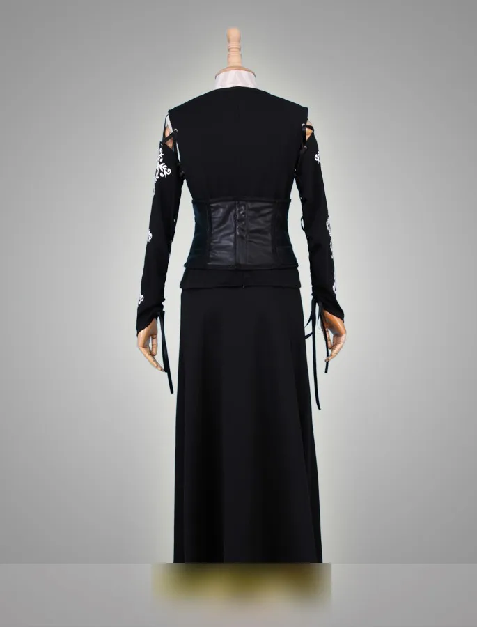 На заказ Bellatrix LeStrange сексуальное платье Джерси косплей костюм ведьмы Униформа костюм для Хэллоуина для женщин