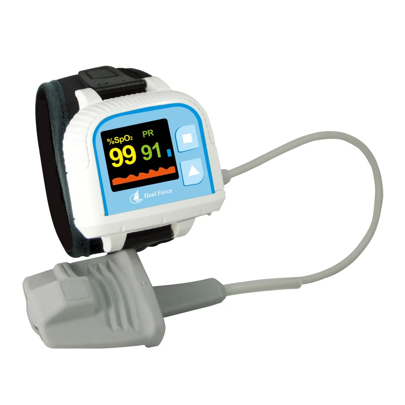 Healforce наручные Bluetooth SPo2 PR PI будильник OLED контюоус спальный монитор насыщения