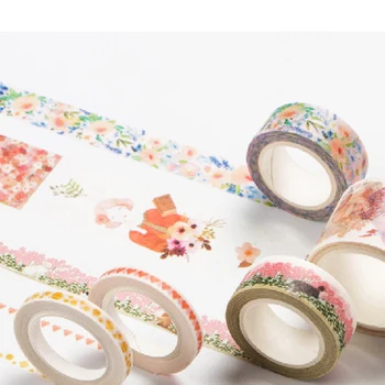 

Infeel Pink Girl washi tape DIY decorative scrapbooking planner masking label sticker stationery school supplies