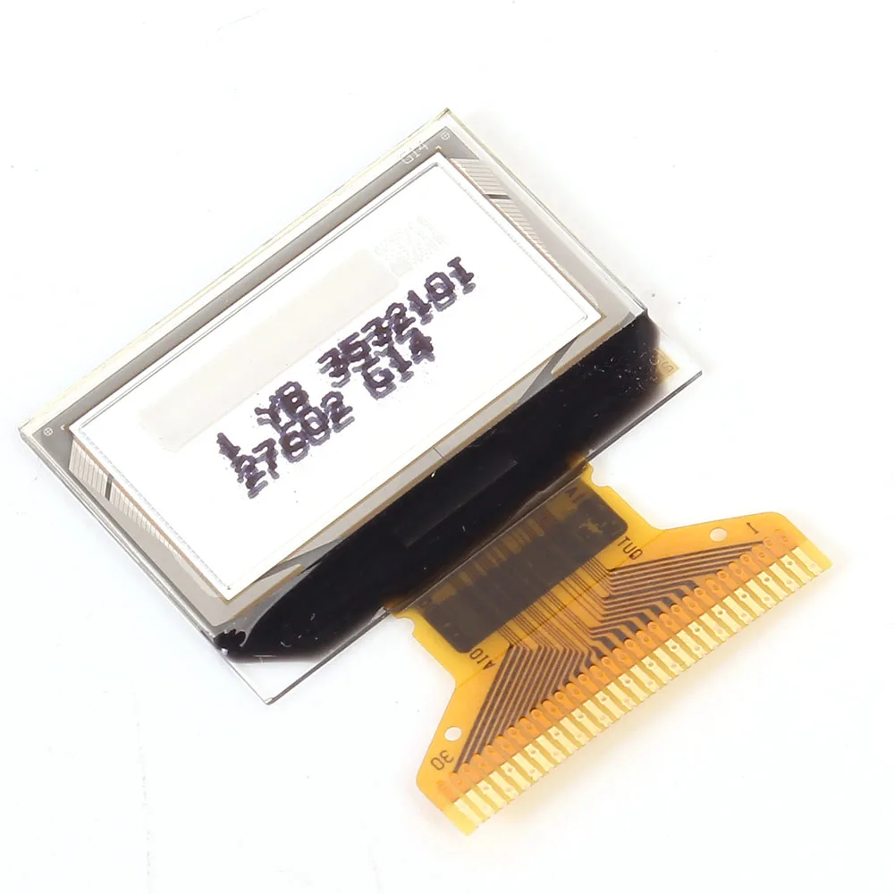 12864 плата с ЖК экраном SSD1306 0 96 дюймов 96x64 белый OLED дисплей &quotпассивная Матрица для