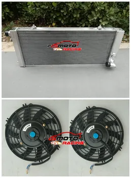 

All Aluminum Racing Radiator + FAN For Peugeot 205 GTI 1.6 / 1.9 & 1.8 Diesel Manual MT 1984-1994 93 92 91 90