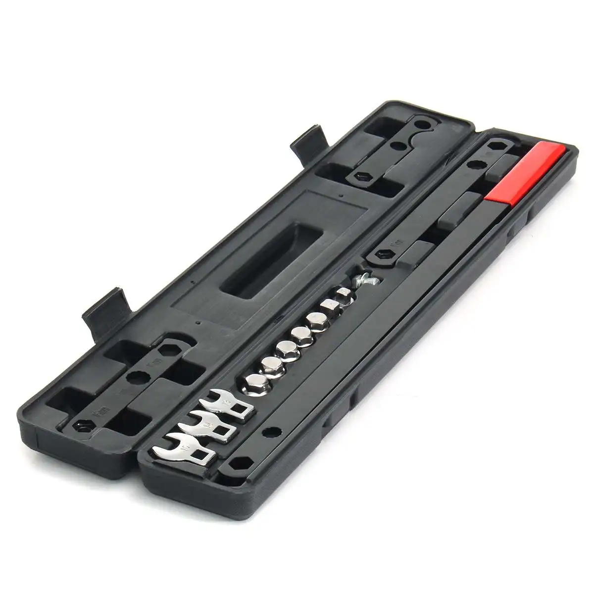 16PCS Ratcheting Wrench Serpentine Belt Tool Kit 