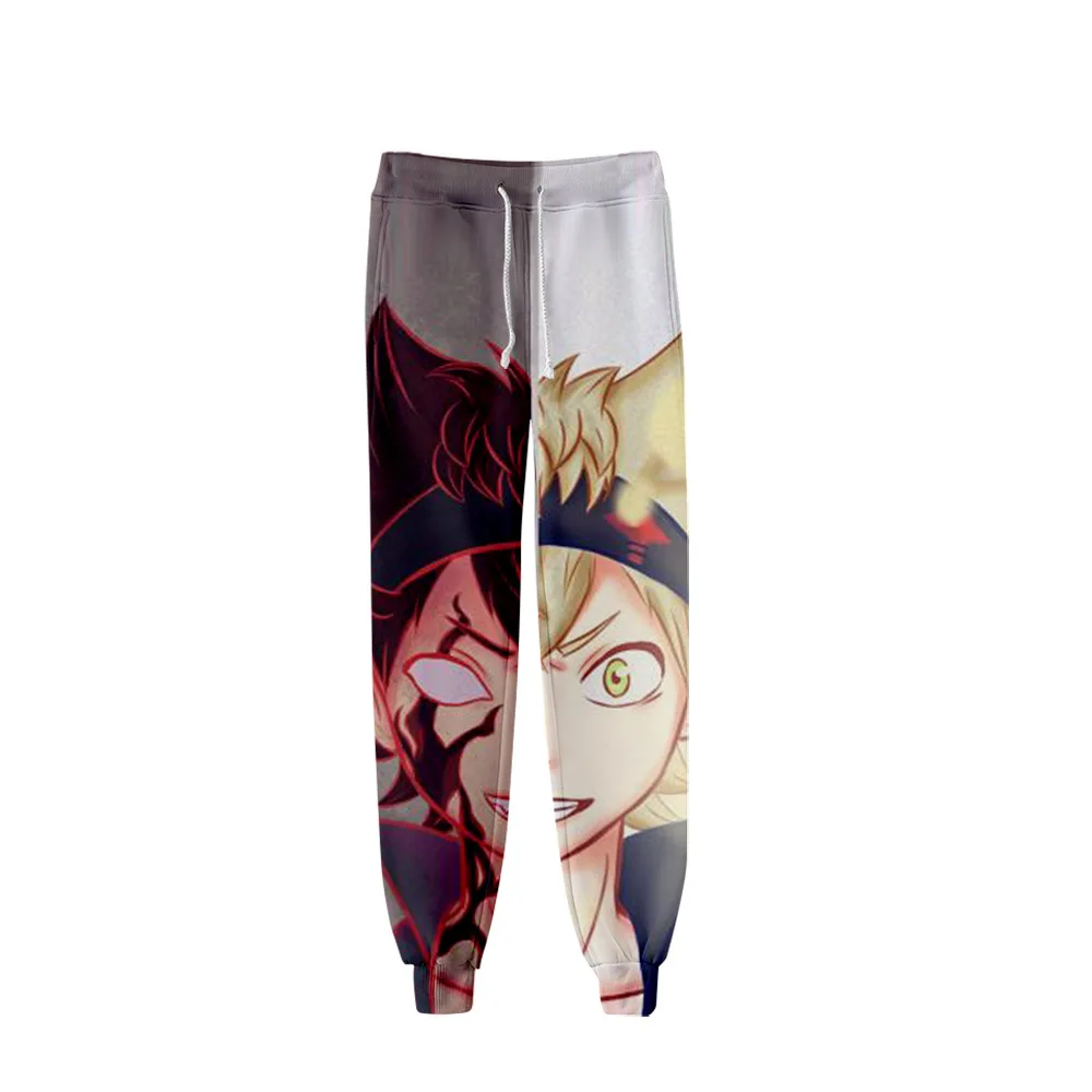 

Black Clover Cosplay Costumes Pants 3D Print Lucky Struggling Pentalobe Asta Yuno Sport Clothes Warm Men Trousers C34381AD