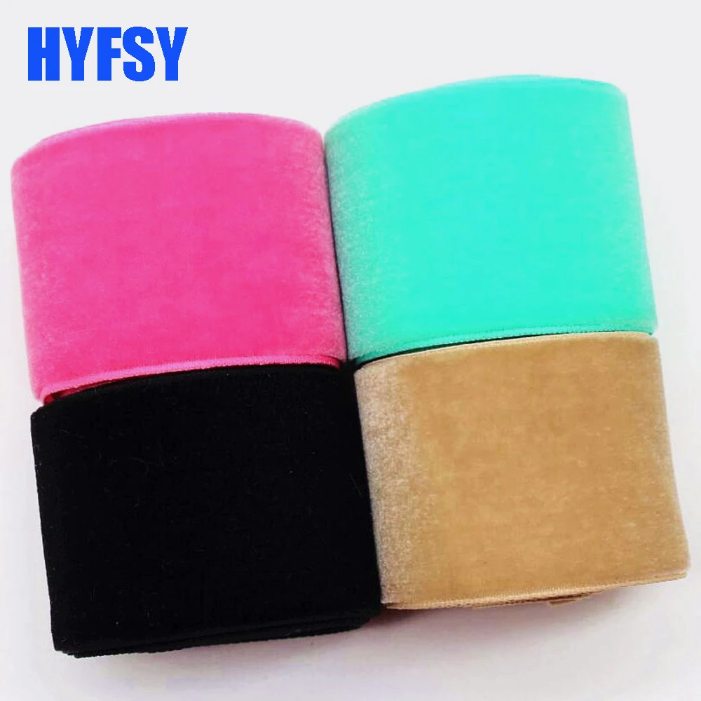 

New 1-1/2 38mm Velvet belt ribbon swan polyesterda 10 yards DIY handcrafted headdress wedding Gift packaging