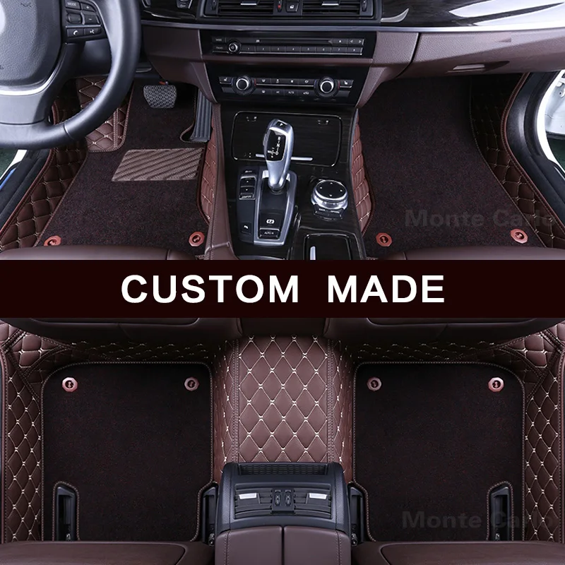 Автомобильный напольный коврик для Hyundai I30 i40 IX25 IX35 Creta Elantra Sonata Tucson Santa Fe Verna Accent Solaris