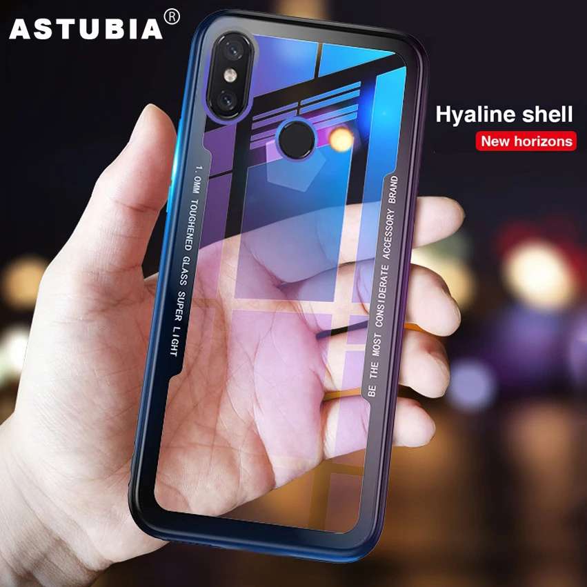 

For Xiaomi Mi A2 Lite Case Acrylic Back Cover For redmi note 6 Pro 5 Plus S2 5A 4 4X Case For Xiaomi mi 8 Lite max 2 3 A1 Coque