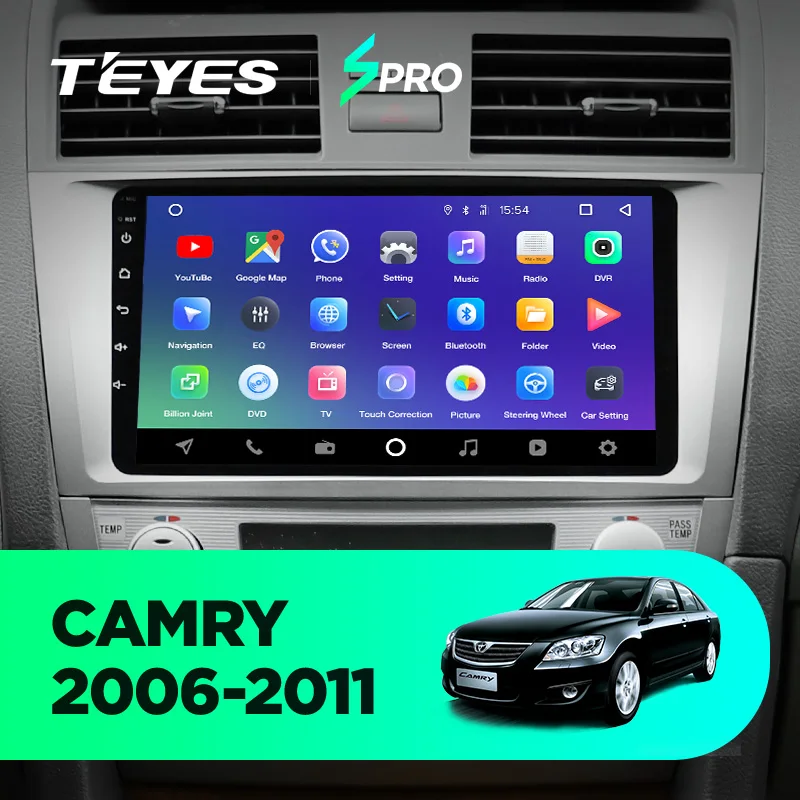 Clearance TEYES SPRO Car Multimedia Video PlayerNavigation GPS Android  8,1 8.1 4G For Toyota Camry 7 XV 40 Navigation wifi car radio 1