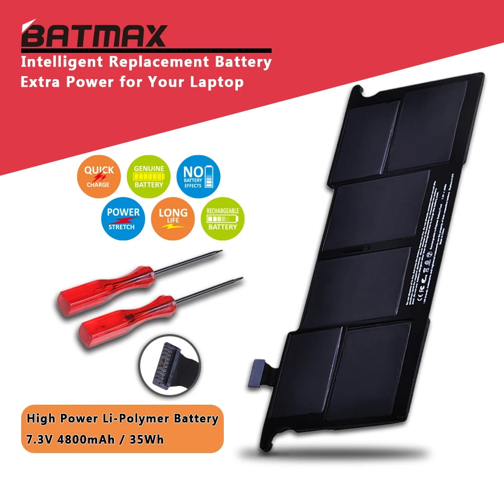 

7.3V 35WH A1375 Battery for MacBook Air 11" inch A1375 A1370 (Late 2010 Version Only) MC505LL/A MC506LL/A MC507LL/A 661-5736