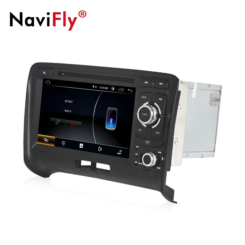 Perfect Wholesale!Android 8.1 quad core Car DVD player for Audi TT 2006-2012 with 4G wifi bluetooth free shipping gps navigation 4