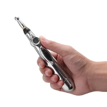 1 шт. Электрический меридианс лазерный акупунктурный магнит инструмент для терапии электронный акупунктурный энергетический Массаж ручка красота здоровье уход