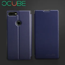Роскошный кожаный чехол ocube Vernee Mix 2, Специальный защитный флип-чехол с подставкой из искусственной кожи для Vernee Mix 2, 6,0 дюйма, мобильный телефон