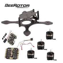 BeeRotor микро FPV гоночный Квадрокоптер BeeWhoop комплект из углеродного волокна для рамы Контроллер полета ESC камера с двигателем передатчик комбо набор