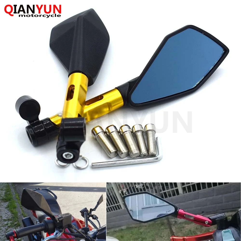 

Universal CNC aluminum alloy motorcycle rearview mirror side mirror For Suzuki GSXR600 GSXR750 GSXR1000 GSR750 TL1000S SFV650
