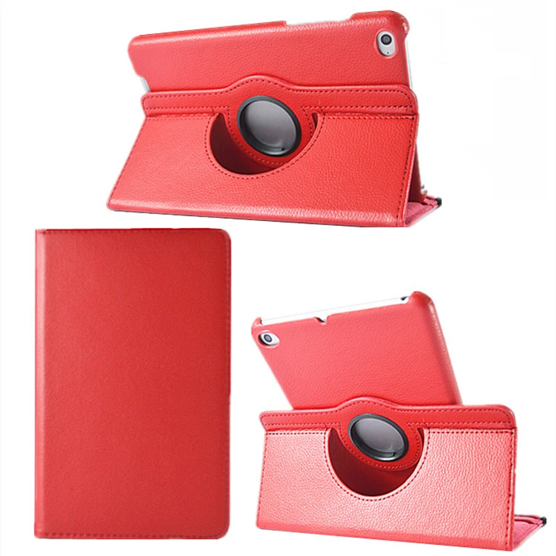 

360 Rotation PU Leather case for Xiaomi Mipad 2 3 Case cover for Xiaomi Mipad2 3 flip cases with stand function + Stylus Pen