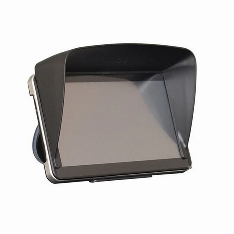 

7 Inch GPS Navigation Hood Sun Shade Navigator Screen Block Mask Universal Car Clip Auto Parts