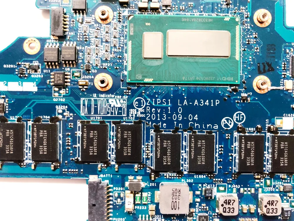  Original for LENOVO YOGA S1 laptop motherboard YOGA S1 I5-4200U 4GB ZIPS1 LA-A341P tested good free