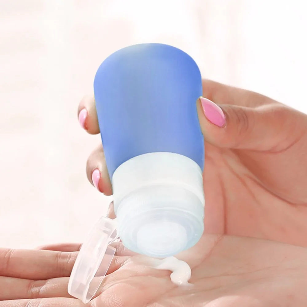 Silicone Press Bottle for Shampoo Shower Lotion Gel Sub bottling