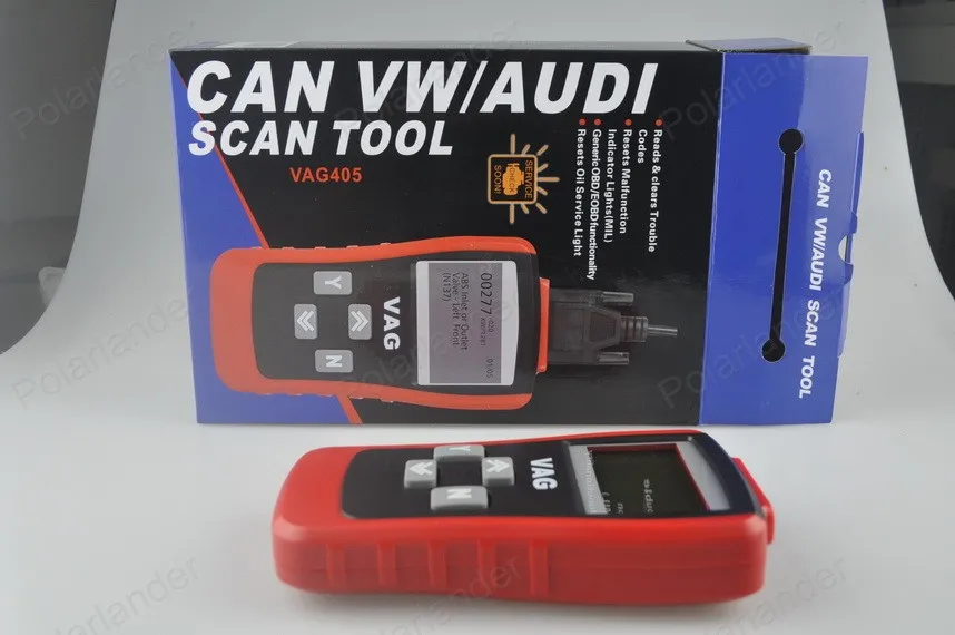 Высокое качество Горячая Распродажа autel MaxiScan VAG405 OBDII Для VOLKSWAGEN для AUDI сканер автомобильный код сканер