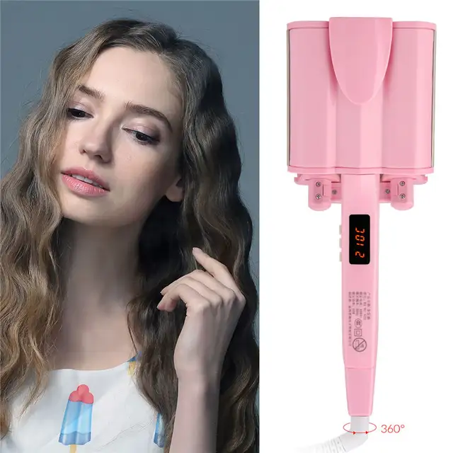 Professional Electric Hair Curler 32mm Tourmaline Ceramic