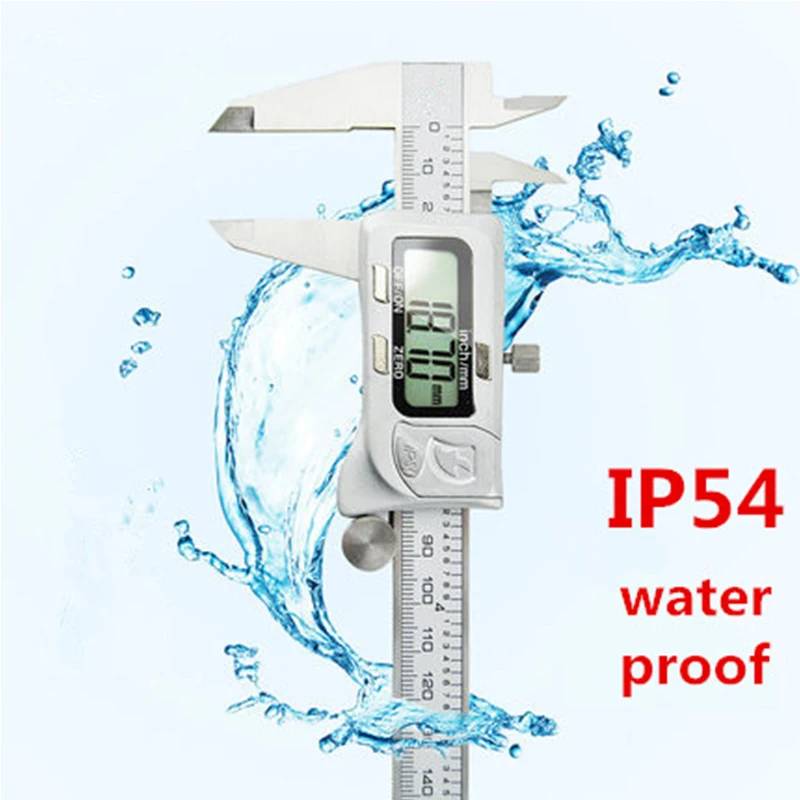 Цифровой штангенциркуль водонепроницаемость IP54 150 мм 0 01 пылезащитный